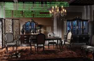 LT-A3050a-3 LONG DINING SET